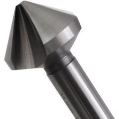 COUNTERSINK 25.0MM X 10MM SHANK  3 FLUTE HSS-M35 90DEG