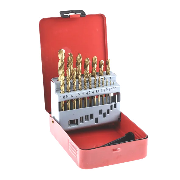 DRILL BIT SET  19PC 1-10MM TIN