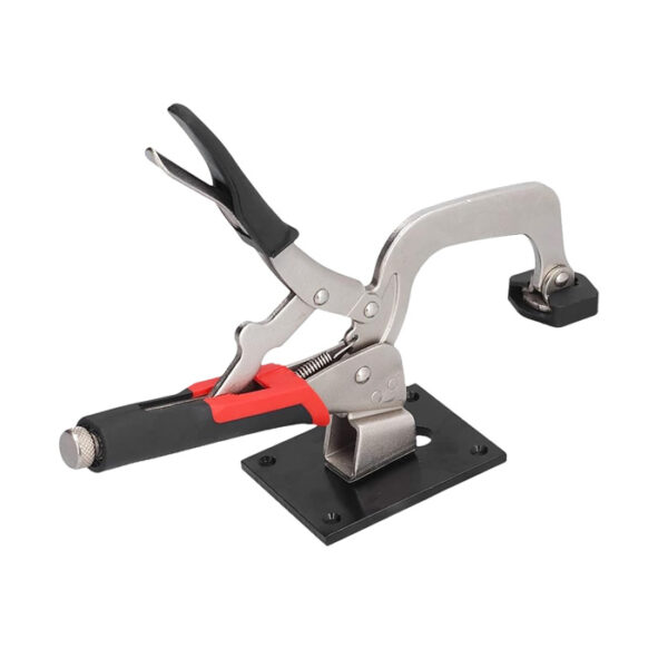 Bench Hold Down Lockjaw Clamp: 90mm Jaw Opening 275mm